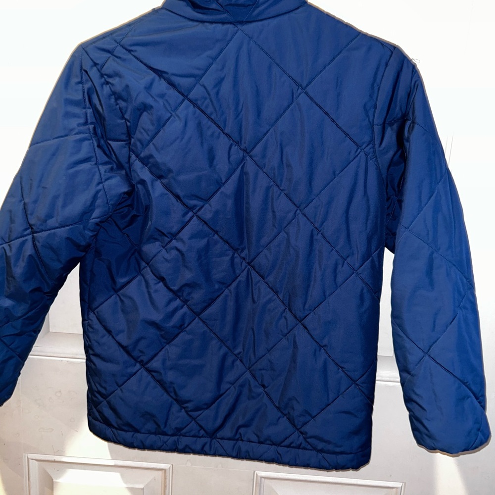Patagonia Kids Navy Blue Quilted Puffer Jacket - Picture 5 of 5